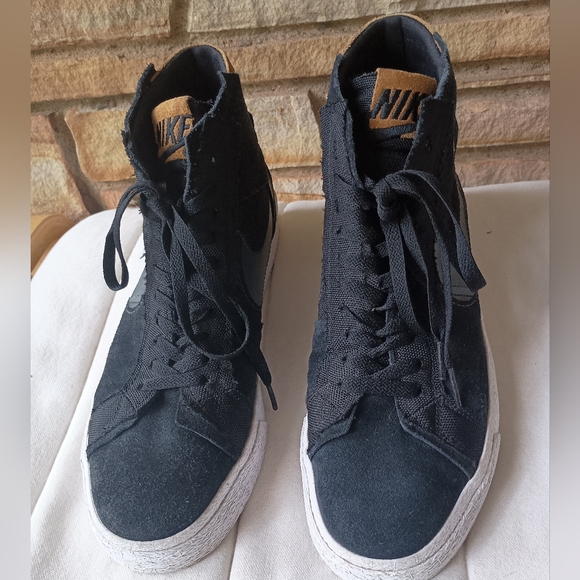 Nike Zoom Blazer Mid Premium SB 'Black Patchwork'_11 - Picture 5 of 8